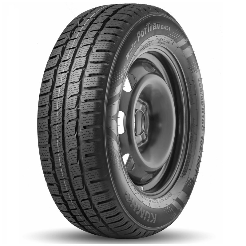 Kumho 195/75 R16C 107/105R Winter Portran CW51 (2024-Üretim) 